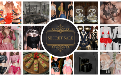 Secret Sale May 11th – 13th