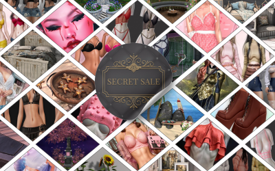Secret Sale May 25th – 27th